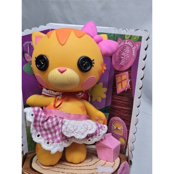 RARE NEW Lalaloopsy PURRTY KITTEN PAWS Orange Jointed Cat PET PALS - Picture 2 of 16